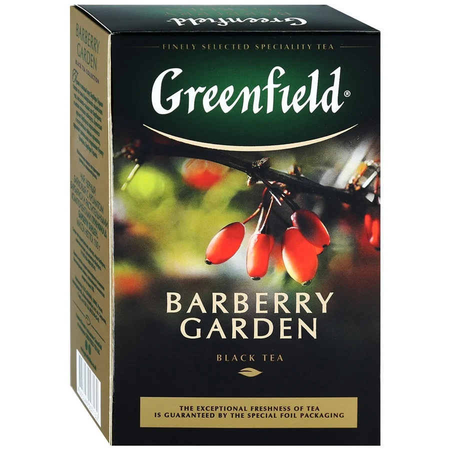 

Чай черный Greenfield Barberry Garden, 100 г