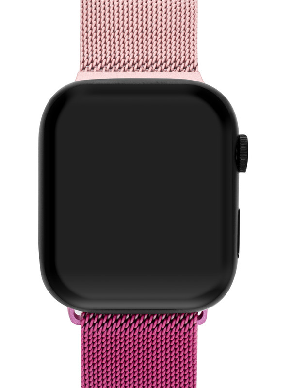 

Ремешок Mutural для Apple Watch Series 6 40 mm металлический Фиолетово-розовый, Фиолетовый, Apple Watch Series 6 40 мм