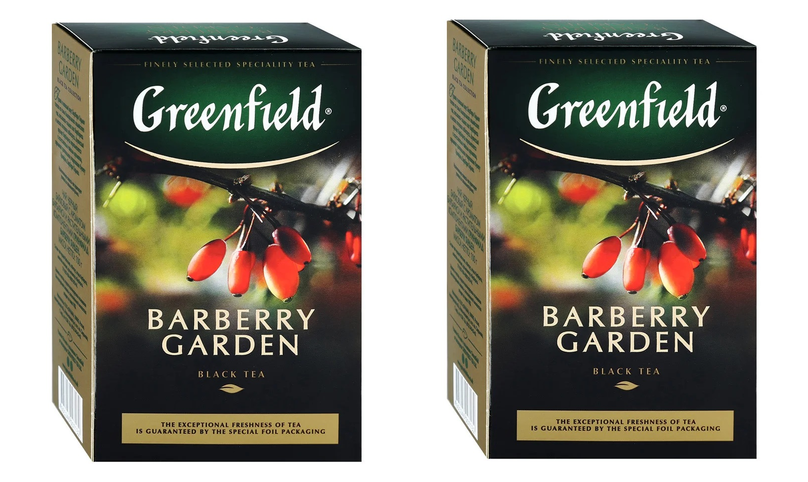 

Чай черный Greenfield Barberry Garden, 100 г * 2 шт