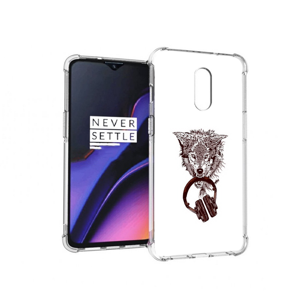 

Чехол MyPads Tocco для OnePlus 7 дикий волк (PT227043.140.325), Прозрачный, Tocco
