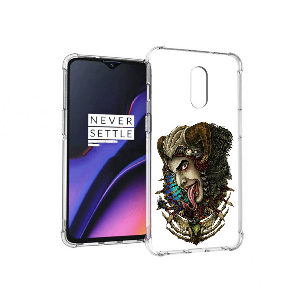 

Чехол MyPads Tocco для OnePlus 7 длинный язык (PT227043.140.330), Прозрачный, Tocco