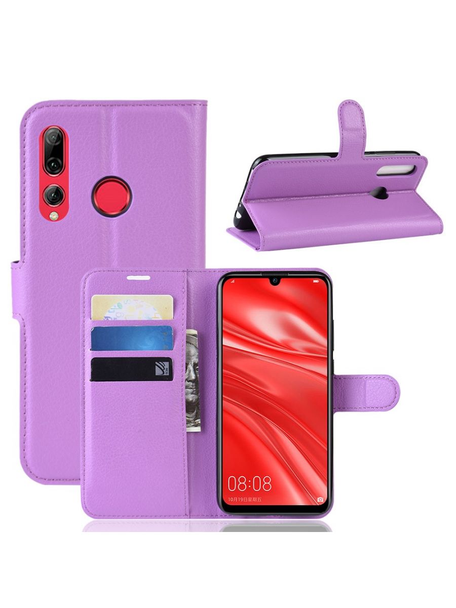 

Чехол Wallet для смартфона Honor 20 Lite 2019/10i/20e фиолетовый