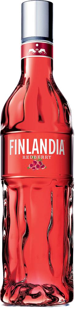 фото Водка finlandia redberry спиртной со вкусом красной клюквы, 1 л