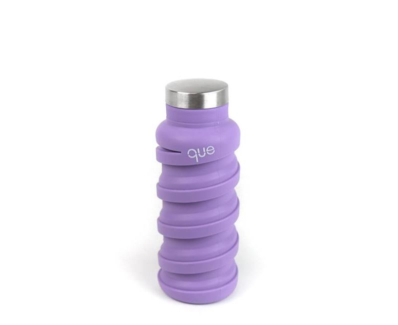 

Бутылка питьевая складная Que The Collapsible Bottle 355 мл Violet Purple, Фиолетовый, The Collapsible Bottle