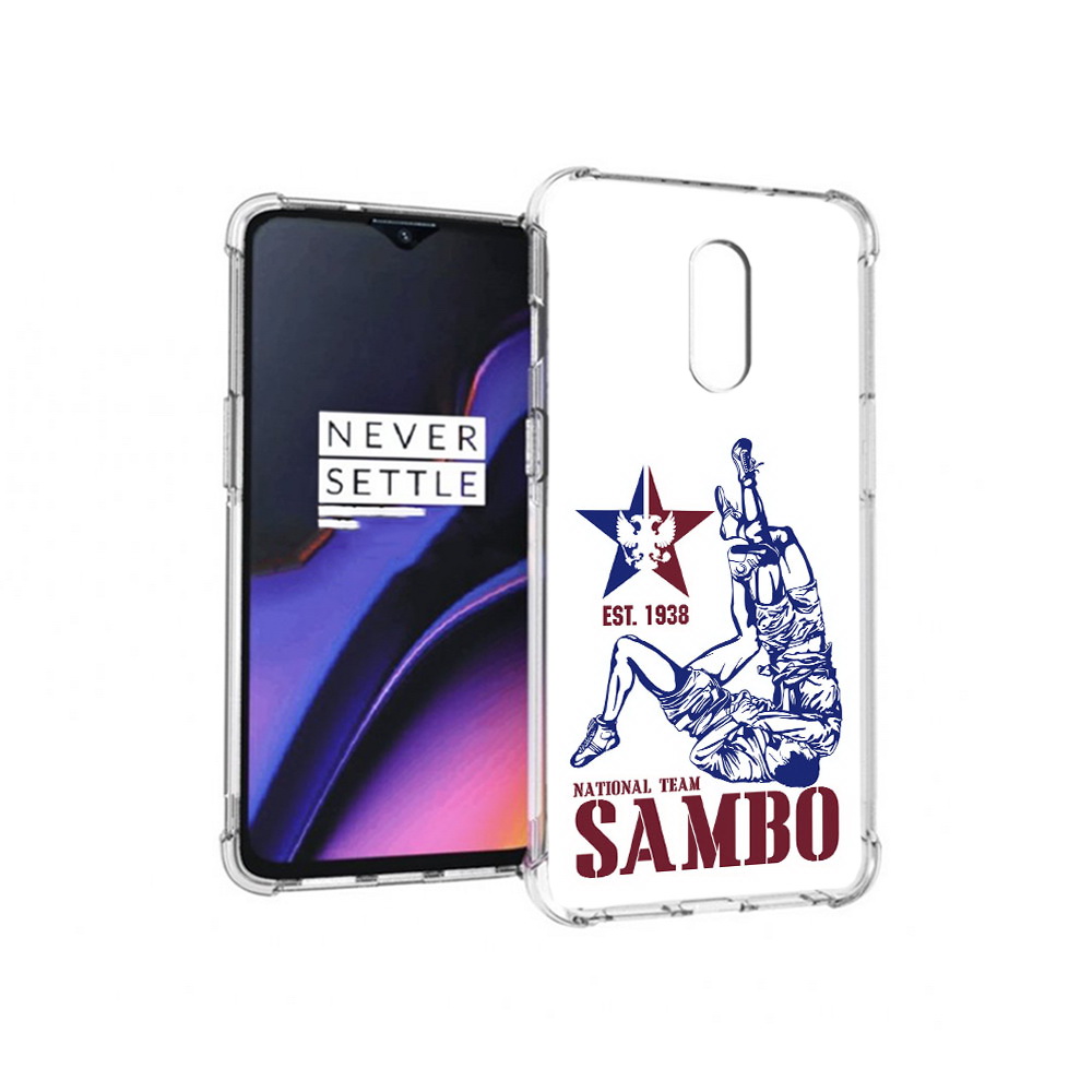 

Чехол MyPads Tocco для OnePlus 7 единоборства самбо (PT227043.140.344), Прозрачный, Tocco