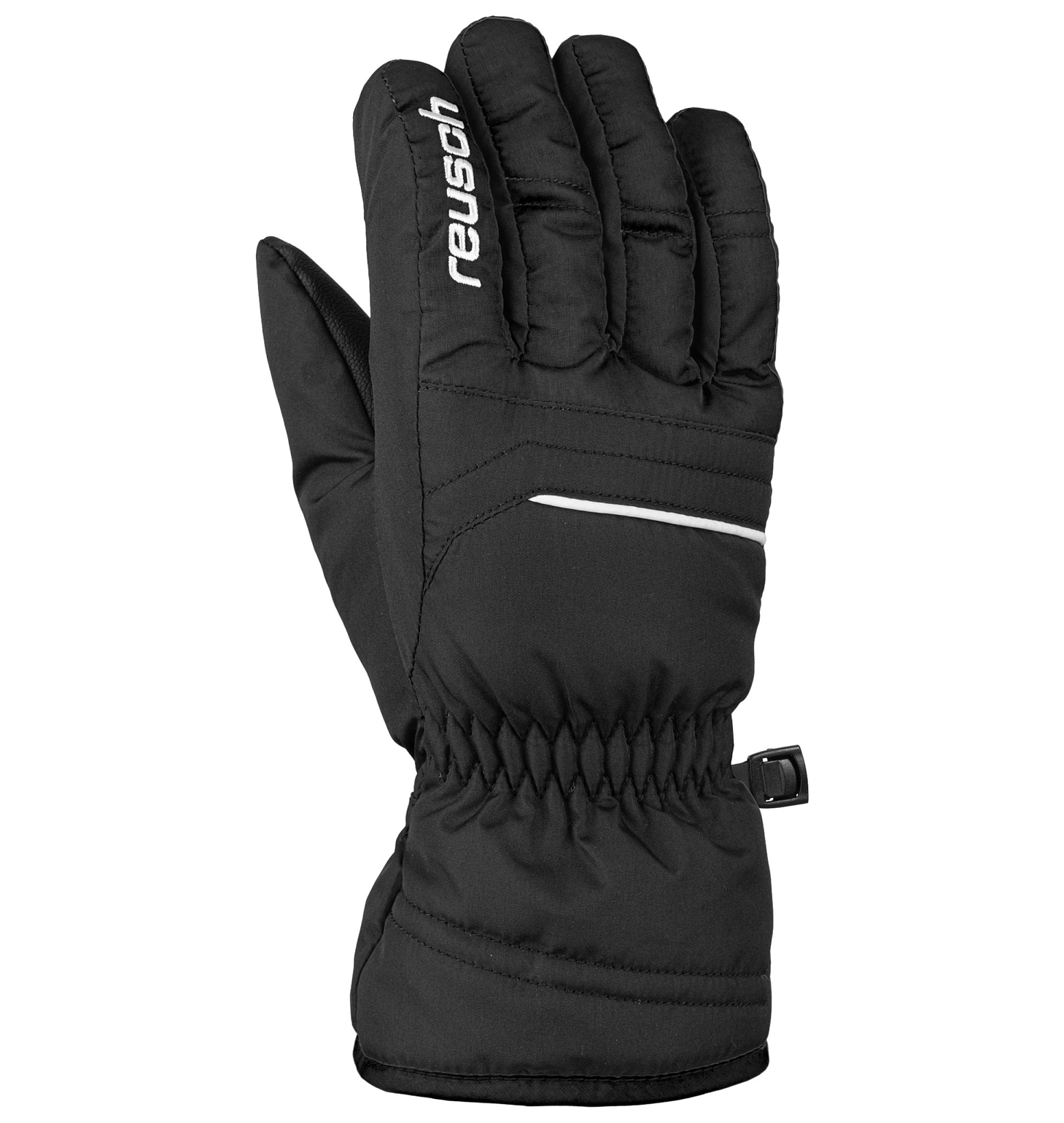 фото Перчатки горнолыжные reusch 2020-21 alan black/white (inch (дюйм):6,5)