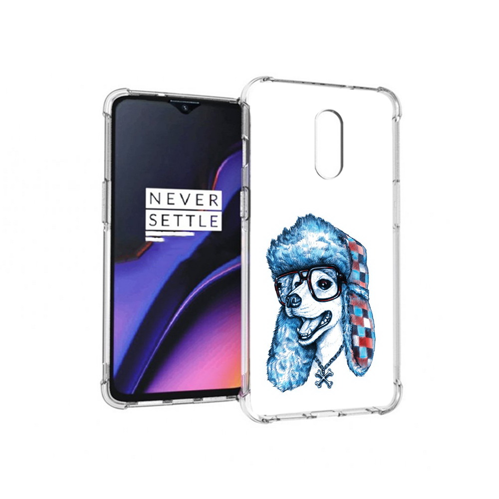 

Чехол MyPads Tocco для OnePlus 7 зимний пес (PT227043.140.362), Прозрачный, Tocco