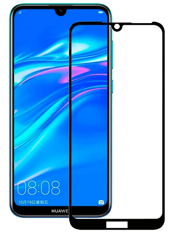 

Защитное стекло на Huawei Y7 (2019)/Y7 Prime (2019)/Y7 Pro (2019), Ceramic, черное, X-case