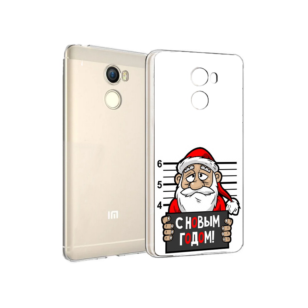 

Чехол MyPads Tocco для Xiaomi Redmi 4 ДМ с новым годом заключенный (PT47306.287.59), Прозрачный, Tocco