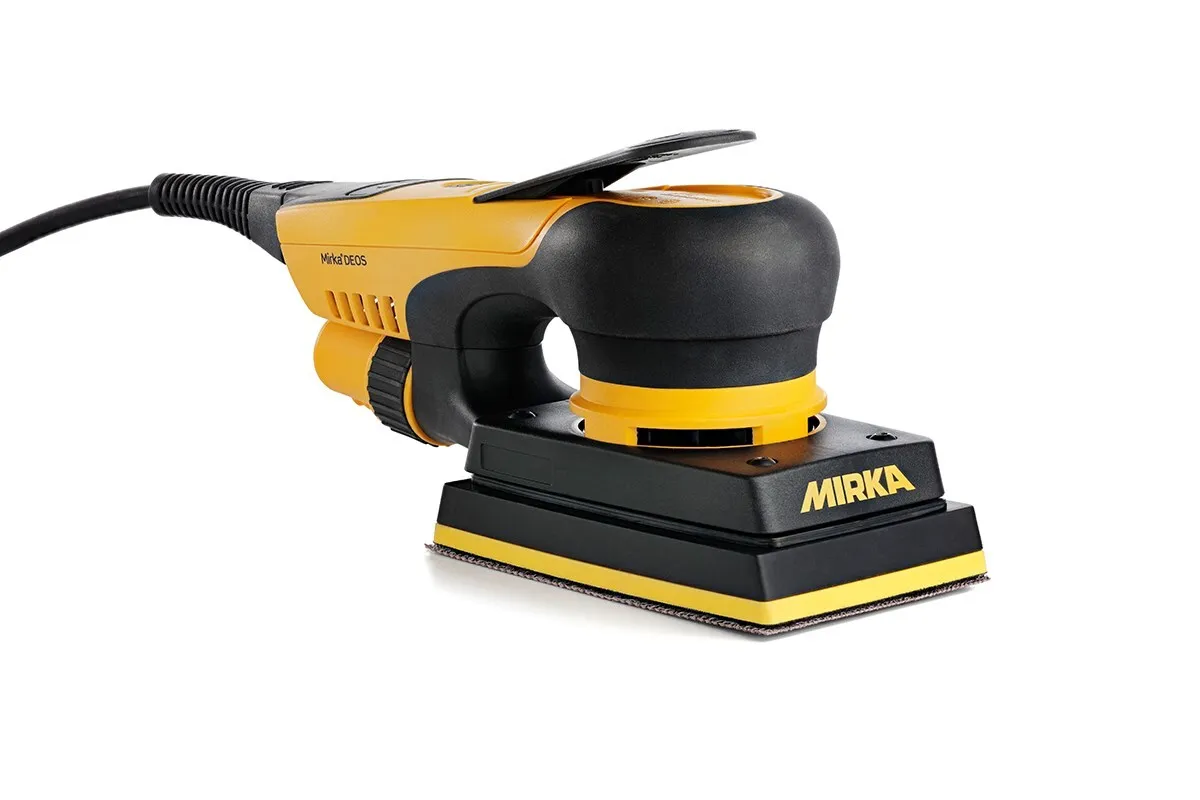 

Электрическая шлифовальная машинка MIRKA DEOS 353CV 81x133 мм орбита 3 мм, DEOS