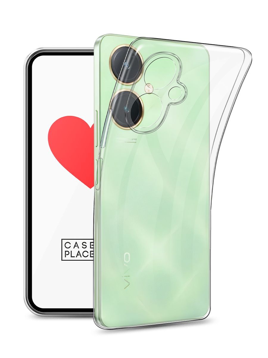 

Чехол на Vivo Y27 4G прозрачный, 269150-1
