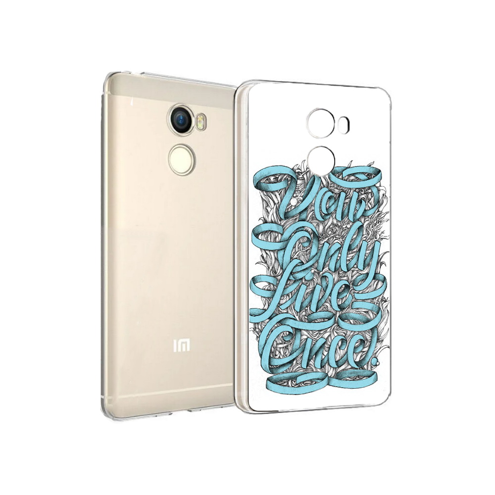 

Чехол MyPads Tocco для Xiaomi Redmi 4 слова из ленты абстракция (PT47306.287.607), Прозрачный, Tocco