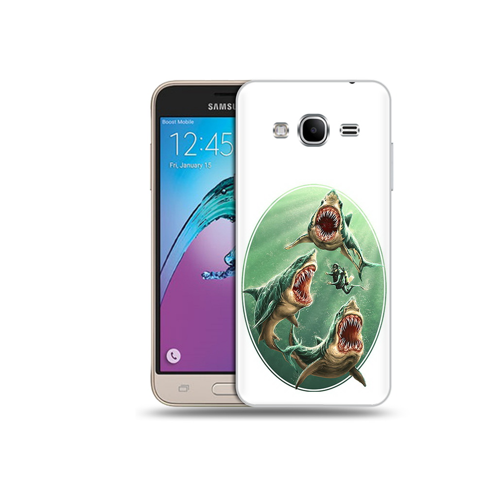 

Чехол MyPads Tocco для Samsung Galaxy J3 (2016) синяя бездна (PT29089.580.600), Прозрачный, Tocco