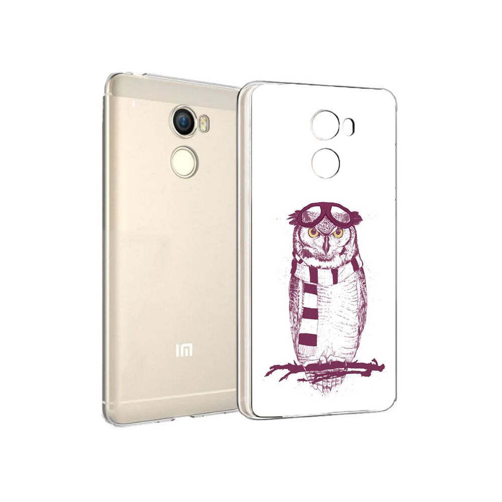 Чехол MyPads Tocco для Xiaomi Redmi 4 сова-летчик (PT47306.287.612)