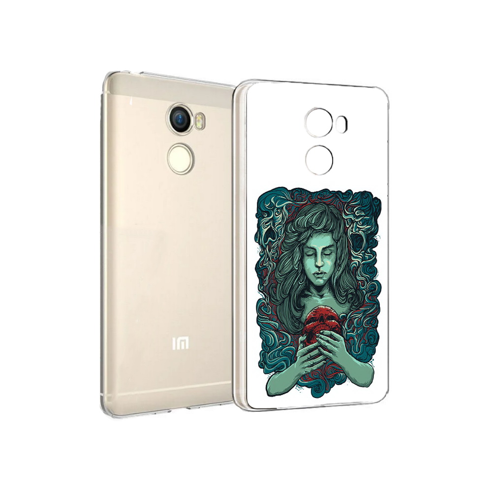 

Чехол MyPads Tocco для Xiaomi Redmi 4 спящая девушка (PT47306.287.619), Прозрачный, Tocco