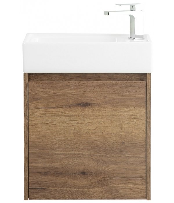 

Тумба с раковиной BelBagno Kraft Mini 50L-7045-KL Rovere Tabacco, Коричневый, Kraft