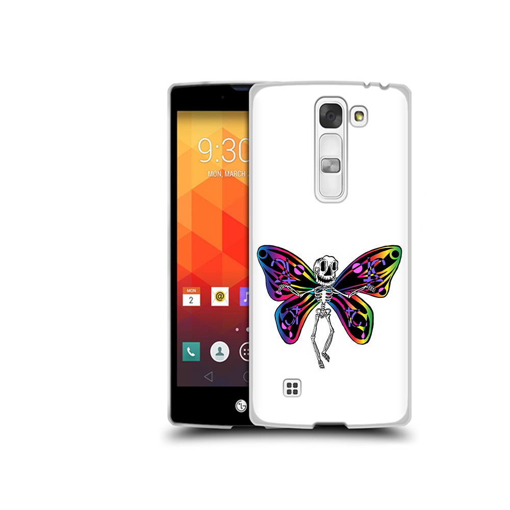 

Чехол MyPads Tocco для LG Magna эффект бабочки (PT13410.79.701), Прозрачный, Tocco