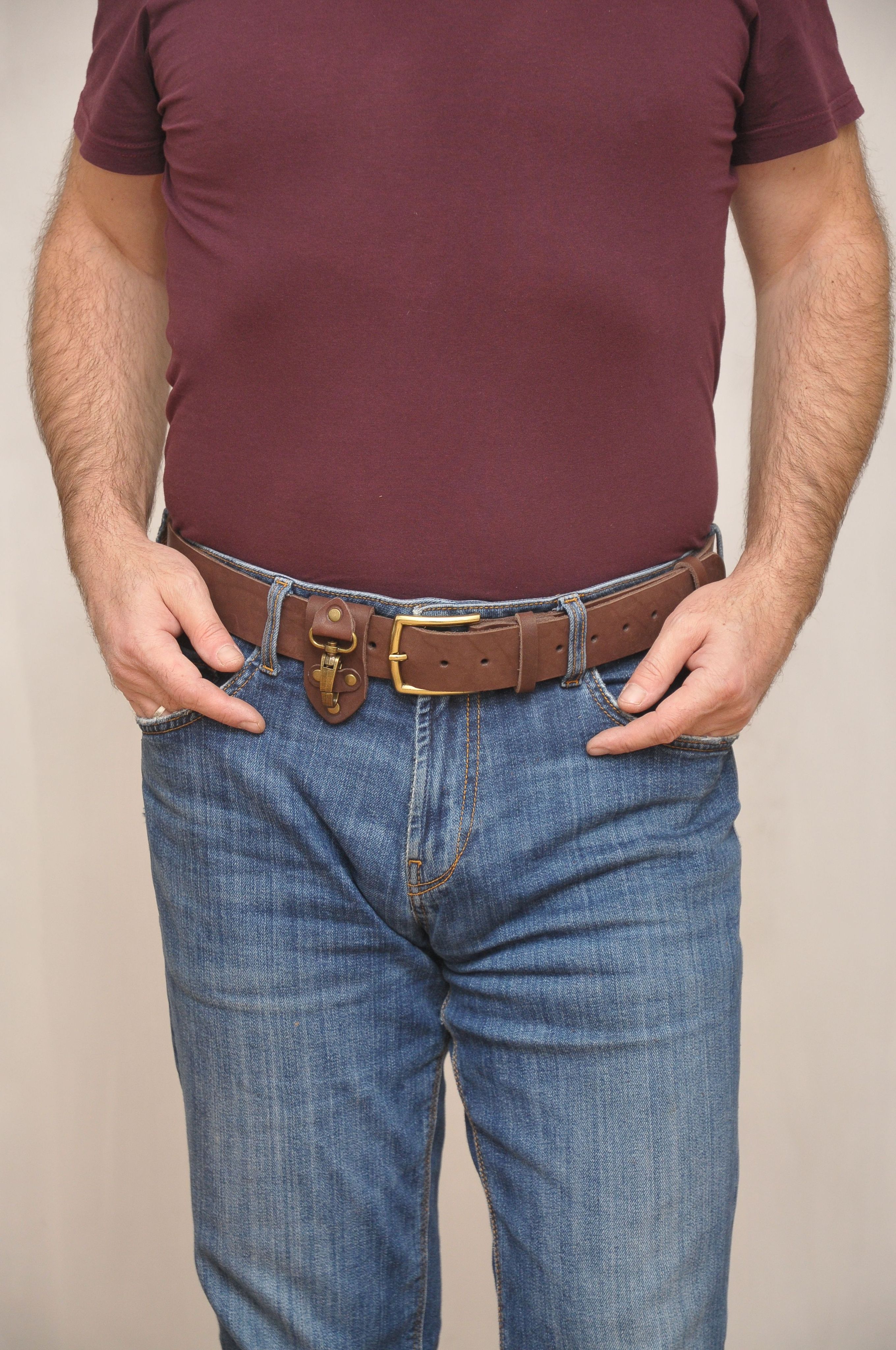 

Ремень мужской Кожедуб МужРмКорШ4Д140П1ЛатуньБрелок коричневый, 140 см, МужРмКорШ4Д140П1ЛатуньБрелок