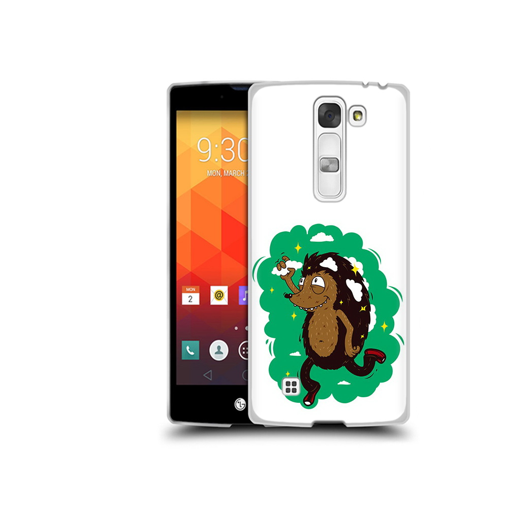

Чехол MyPads Tocco для LG Magna Ежик в облаках (PT13410.79.77), Прозрачный, Tocco
