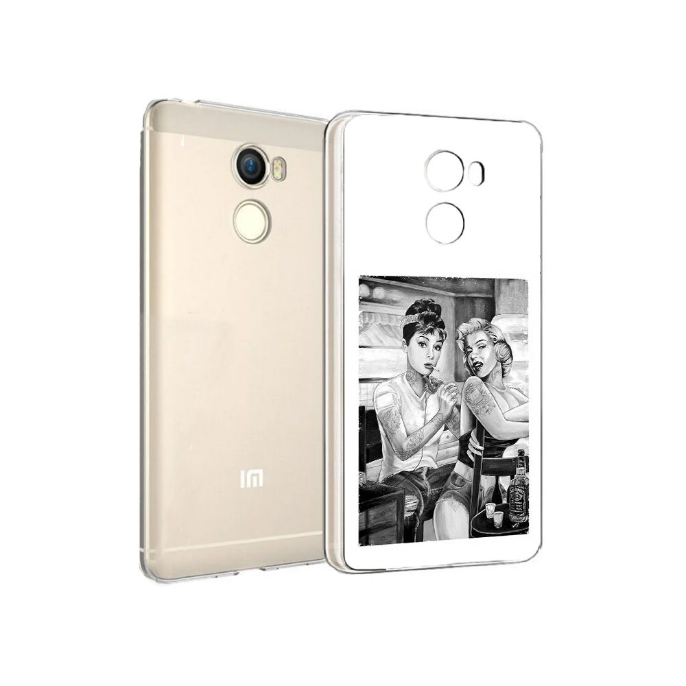 

Чехол MyPads Tocco для Xiaomi Redmi 4 тату мастер (PT47306.287.637), Прозрачный, Tocco