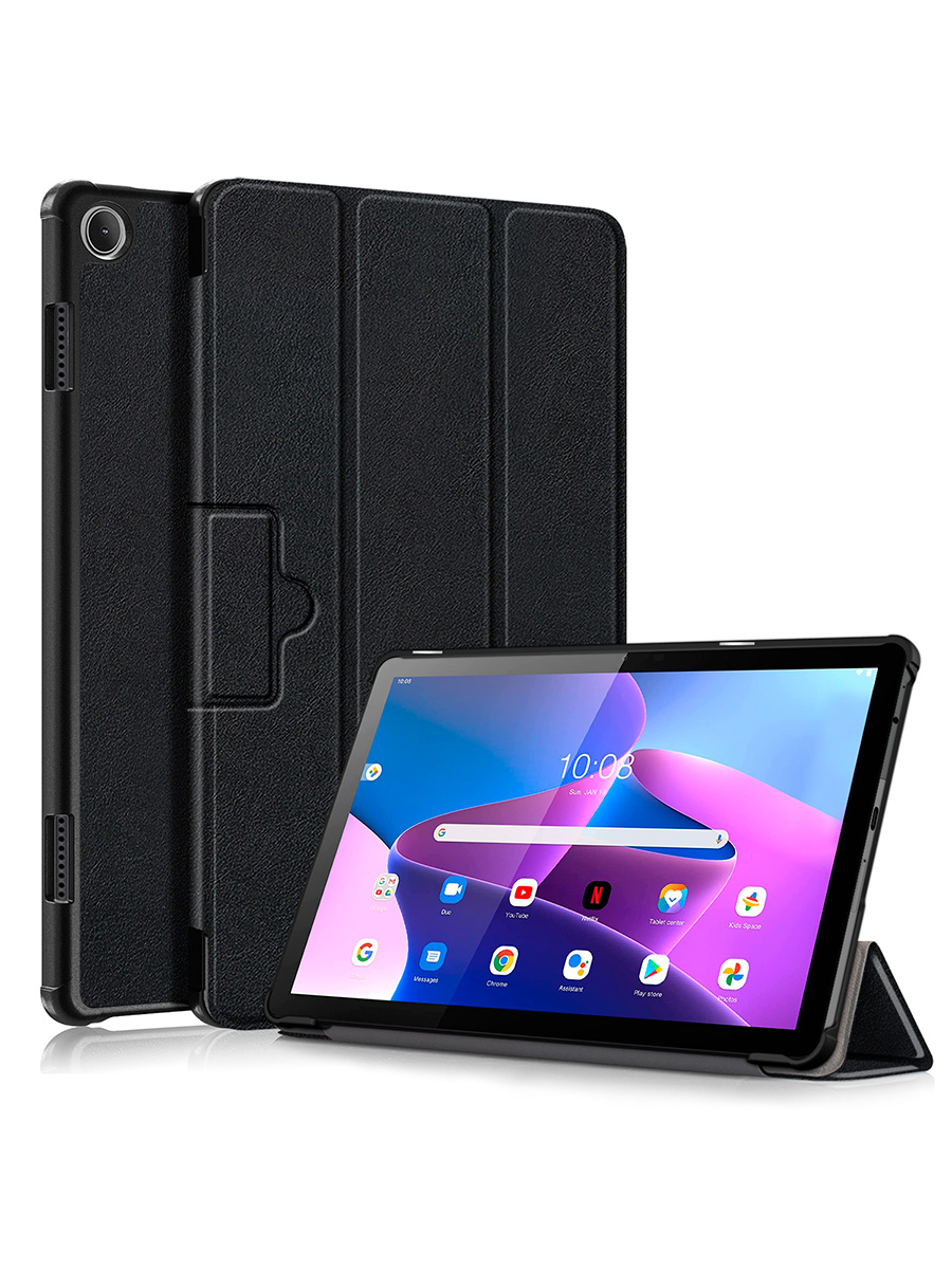 фото Чехол zibelino zt-len-328f для lenovo tab m10 черный (zt-len-328f-blk)
