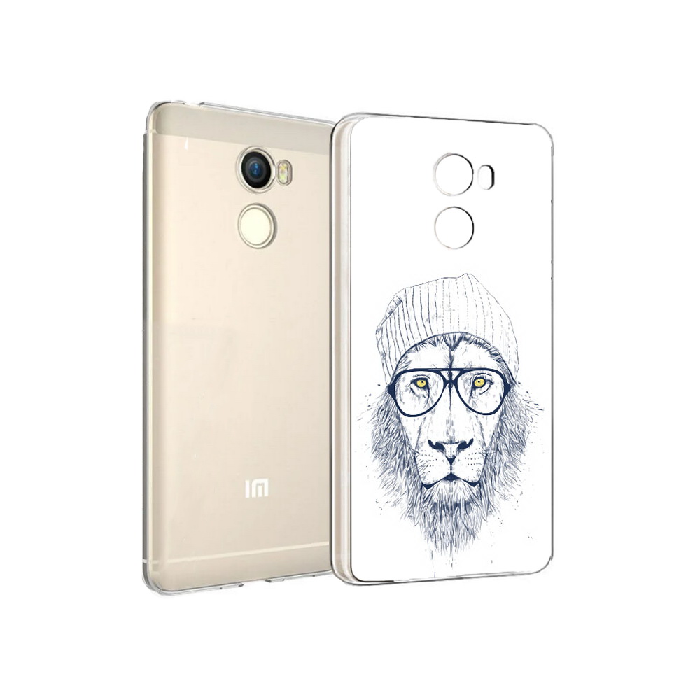 

Чехол MyPads Tocco для Xiaomi Redmi 4 хиппи лев (PT47306.287.663), Прозрачный, Tocco