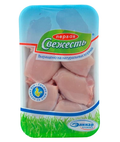 

Филе бедра цыплят-бройлеров Первая Свежесть +-750 г