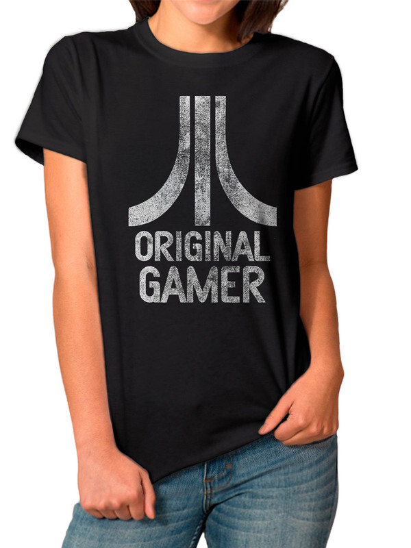 фото Футболка женская dream shirts оригинальная геймер - original gamer черная 2xl