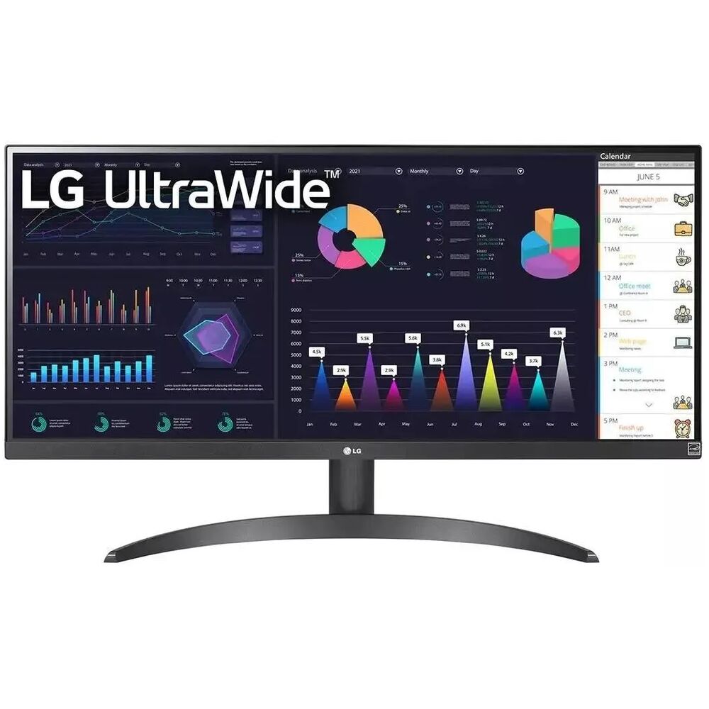 

29" Монитор LG UltraWide 29 черный 100Hz 2560x1080 IPS, UltraWide 29