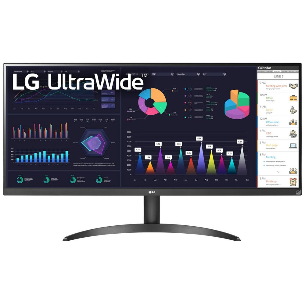 

34" Монитор LG UltraWide 34 черный 100Hz 2560x1080 IPS, UltraWide 34