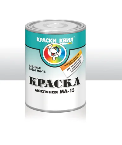 

Краска КВИЛ МА-15 зеленая 0,9кг