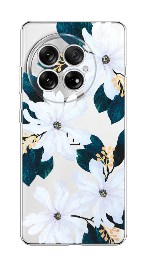 

Чехол на OnePlus 13 "Delilah Flower", Зеленый;белый, 155350-1