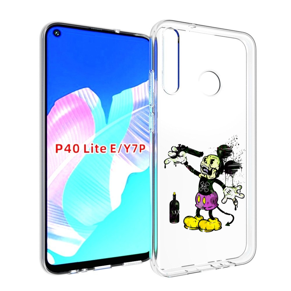 

Чехол бампер MyPads Драг Микки для Huawei P40 Lite E., Прозрачный, Tocco