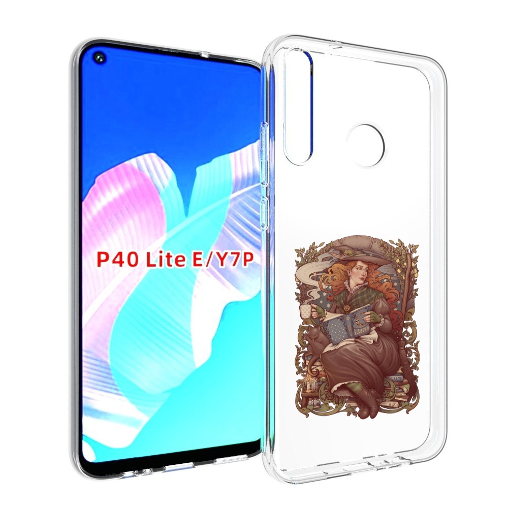 

Чехол бампер MyPads Женские_126 для Huawei P40 Lite E., Прозрачный, Tocco