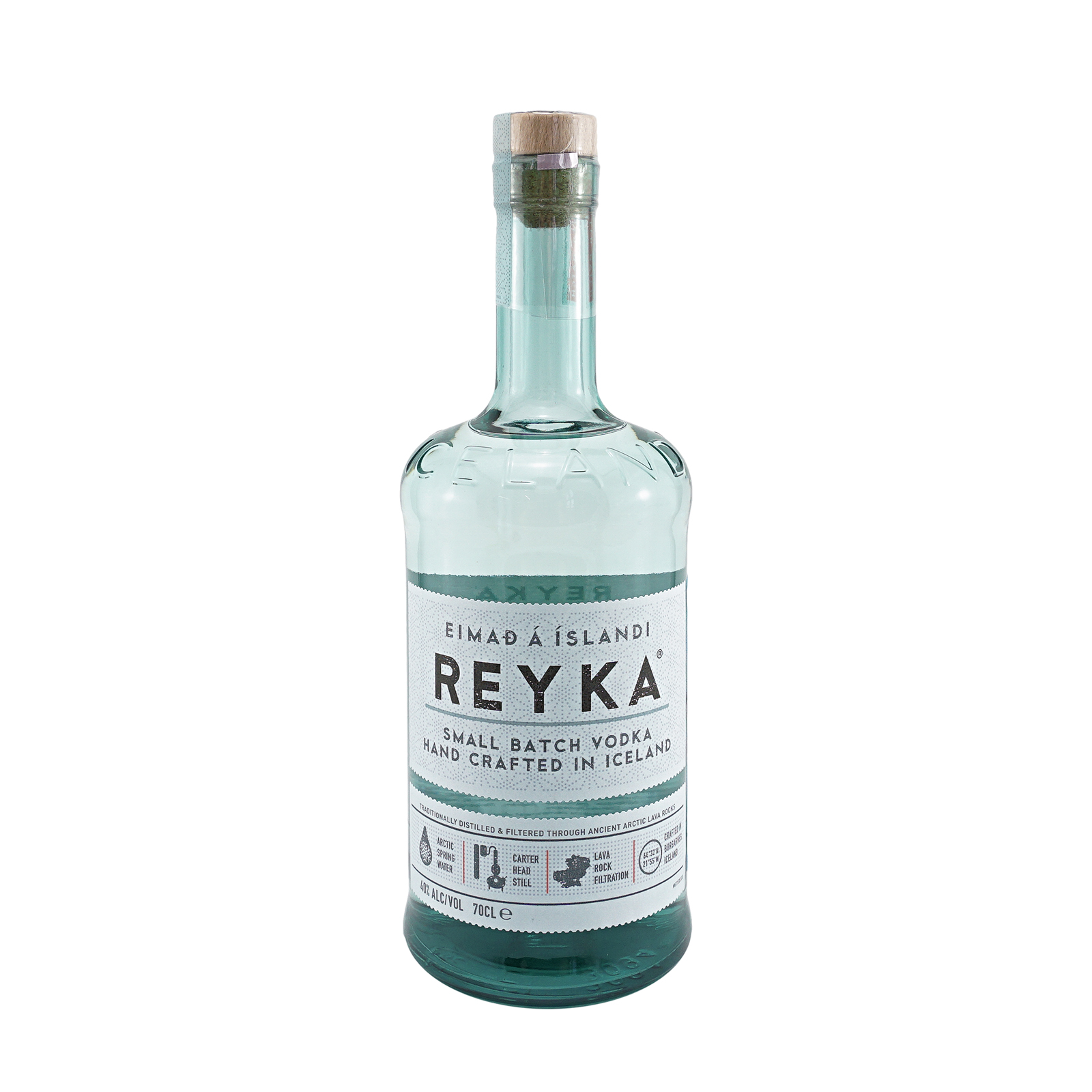 фото Водка reyka, small batch vodka, 40 %, 700 мл