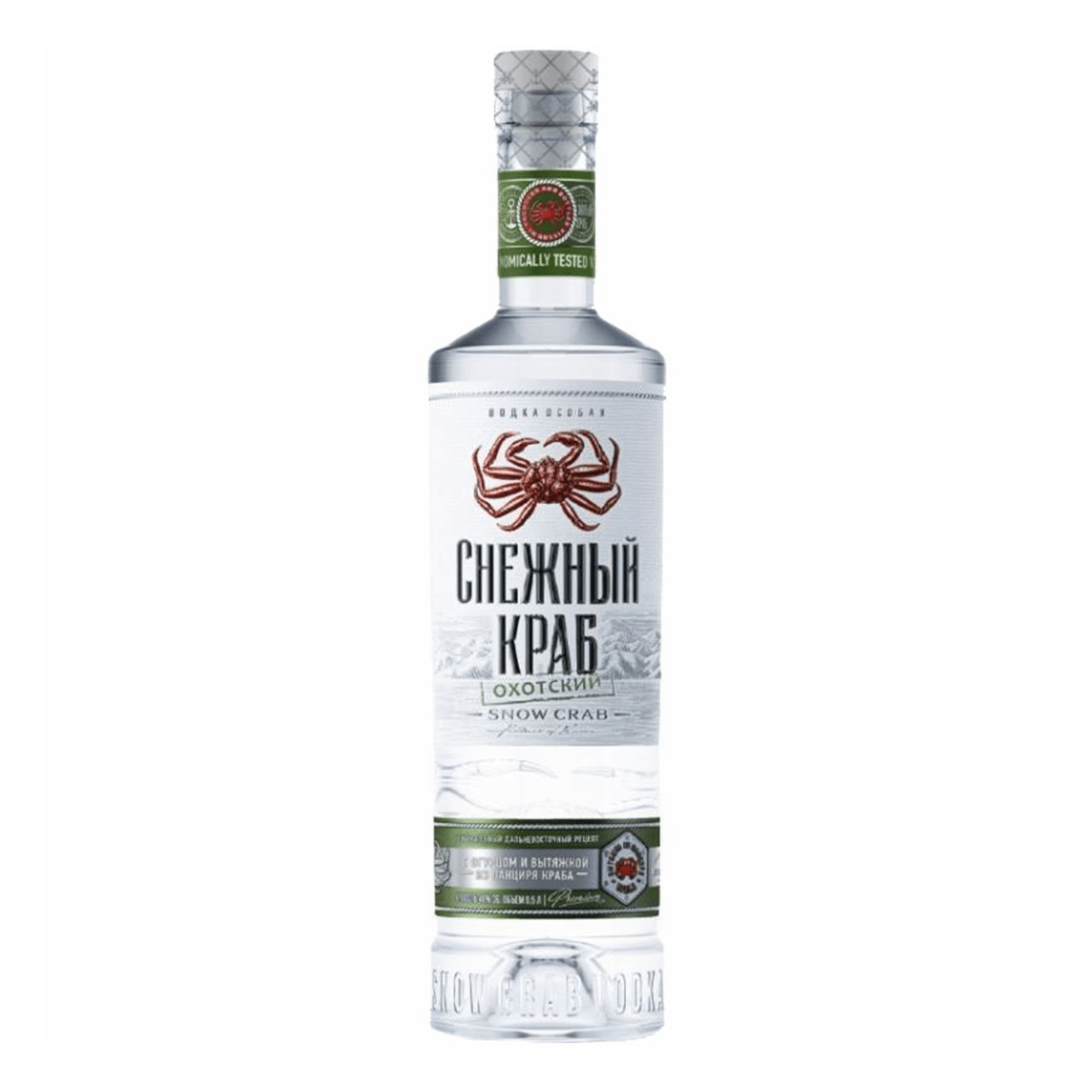 

Водка Снежный краб 40% 0,5 л