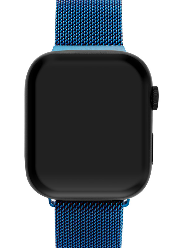 Ремешок для Apple Watch Series 8 41 мм Mutural металлический Тёмно-синий