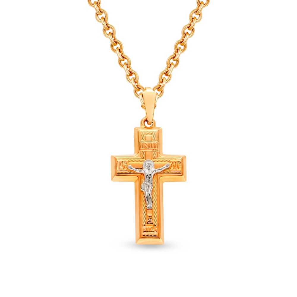 

Кулон из комбинированного золота 585Gold 603001817, 603001817