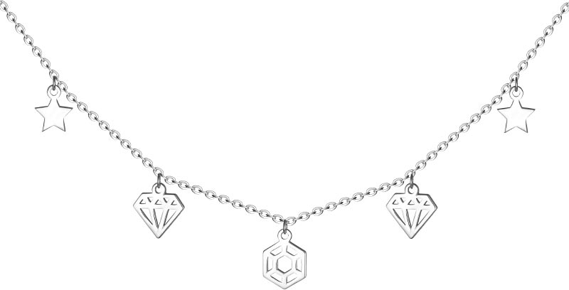 Ожерелье из серебра 35 см Apart 00081445-6