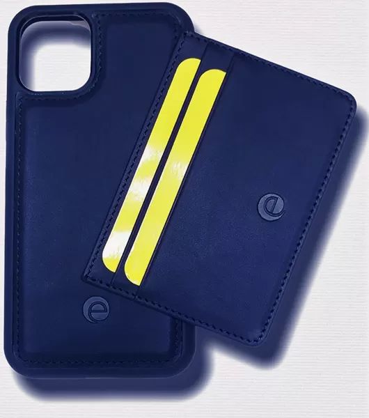 Кожаный чехол-кошелек для телефона Elae Apple iPhone 12 Pro CSW-12P-KMAV