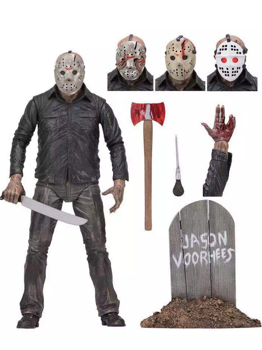 фото Фигурка starfriend пятница 13-е джейсон вурхиз friday the 13th аксессуары, 18 см