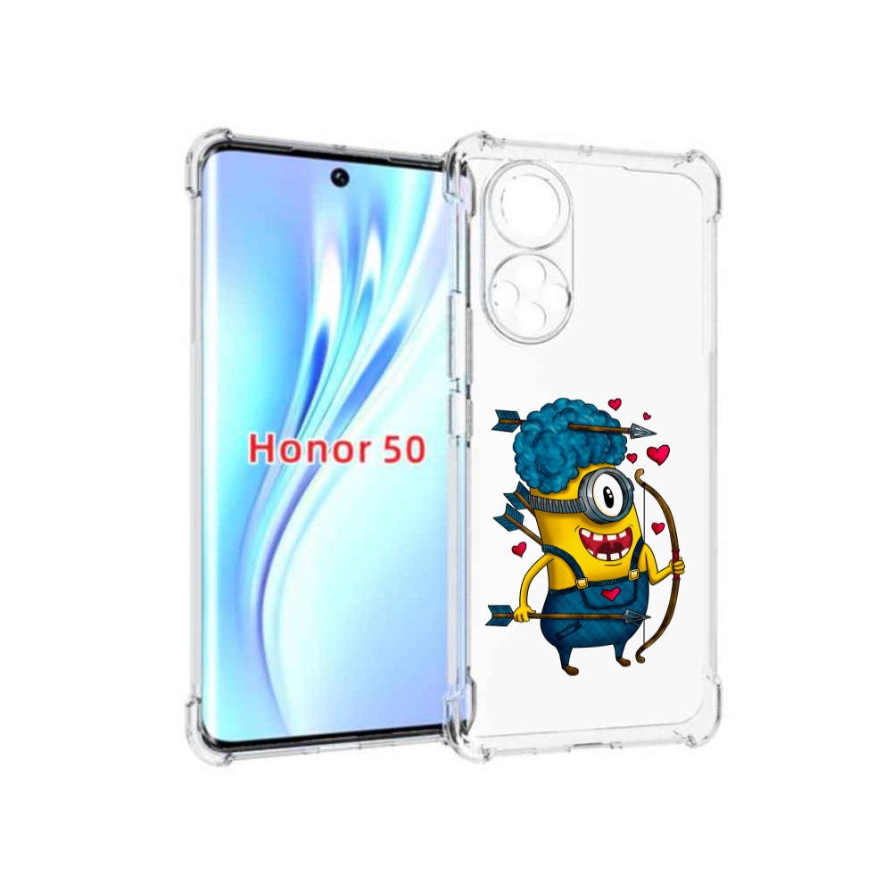

Чехол бампер MyPads Миньон купидон для Honor 50., Прозрачный, Tocco