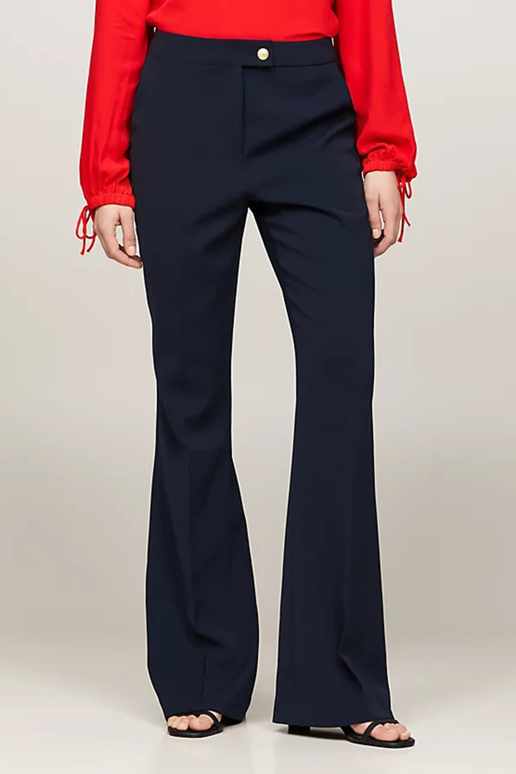 

Брюки женские Tommy Hilfiger WW0WW42455 синие 40, Синий, WW0WW42455