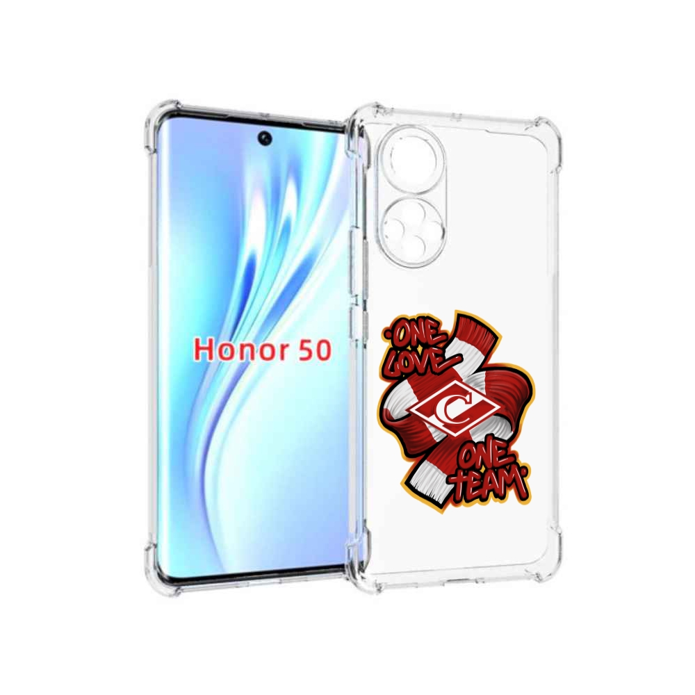 

Чехол бампер MyPads Одна любовь-Спартак для Honor 50., Прозрачный, Tocco