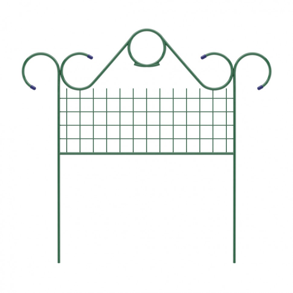 RUSSIA Заборчик Садово-парковый «Классический» 0.7 х 0.9 м Россия