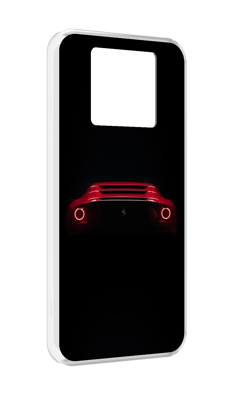 

Чехол Mypads Ferrari 1 Для Black Shark 3 5G/Black Shark 3S, Прозрачный, Tocco