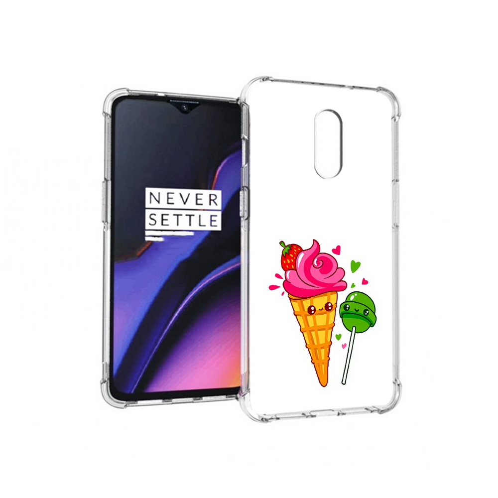 

Чехол MyPads Tocco для OnePlus 7 Вкусняшки (PT227043.140.45), Прозрачный, Tocco