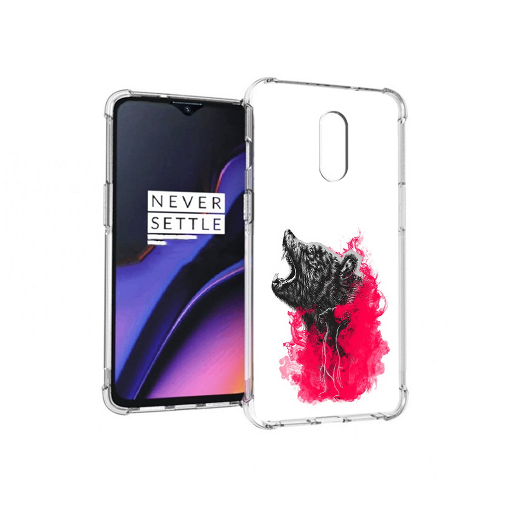 

Чехол MyPads Tocco для OnePlus 7 медведь в дымке (PT227043.140.463), Прозрачный, Tocco