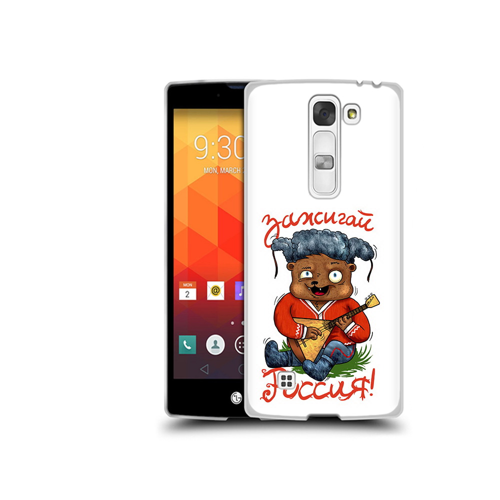 

Чехол MyPads Tocco для LG Magna Зажигай Россия (PT13410.79.82), Прозрачный, Tocco