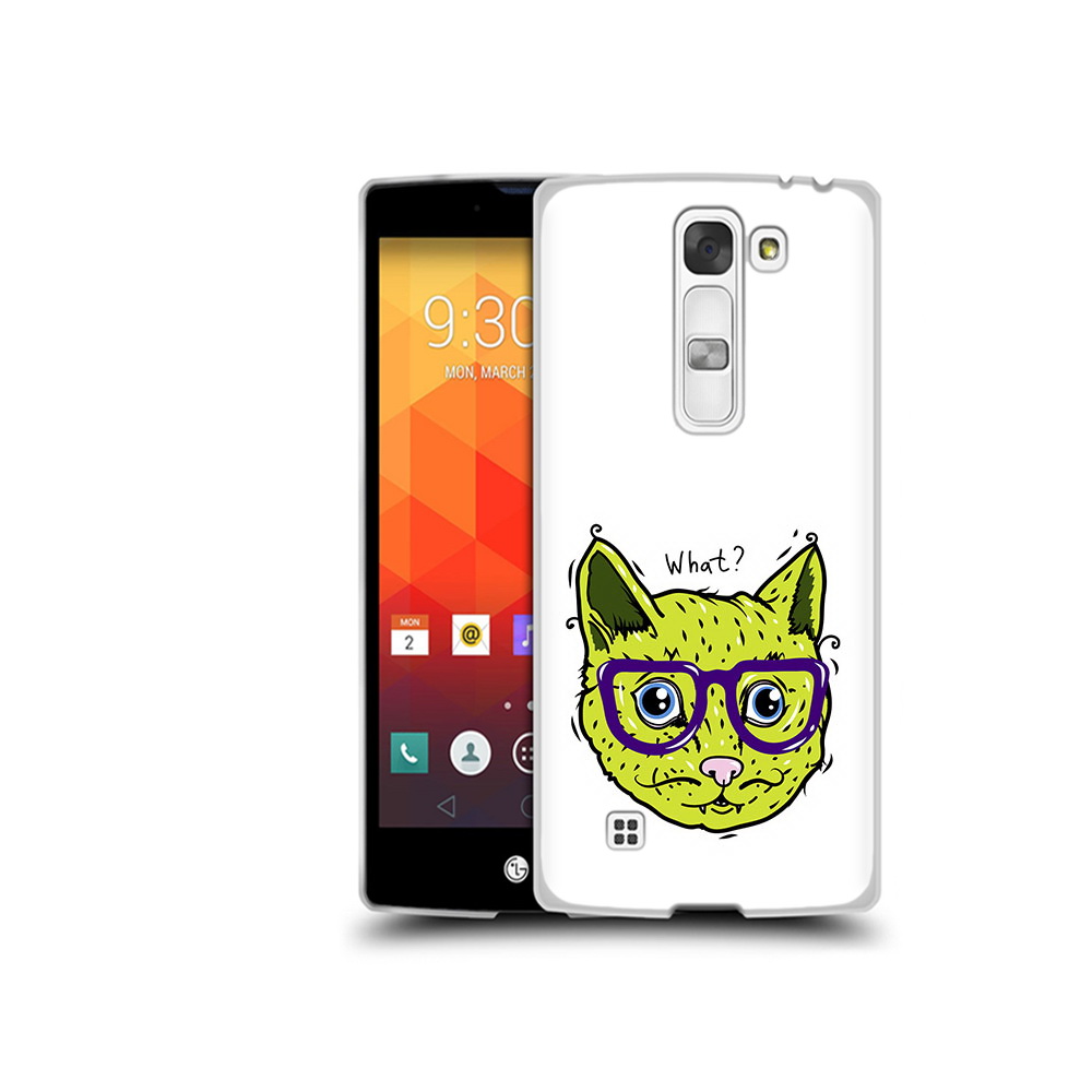 

Чехол MyPads Tocco для LG Magna Зеленый кот (PT13410.79.86), Прозрачный, Tocco